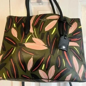 Banana Leaf Print Kate Spade Bag